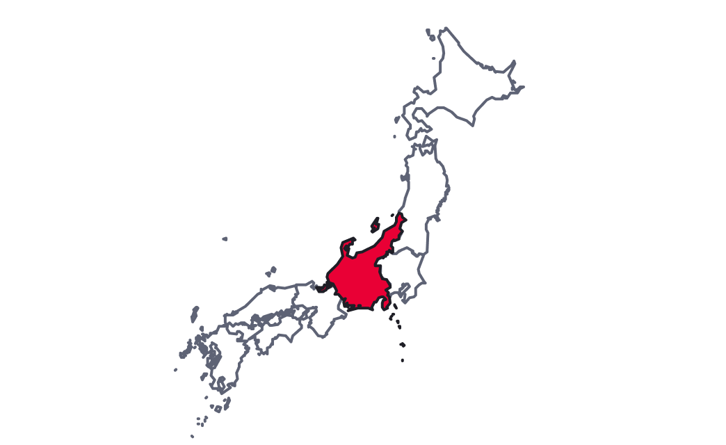 map of Japan